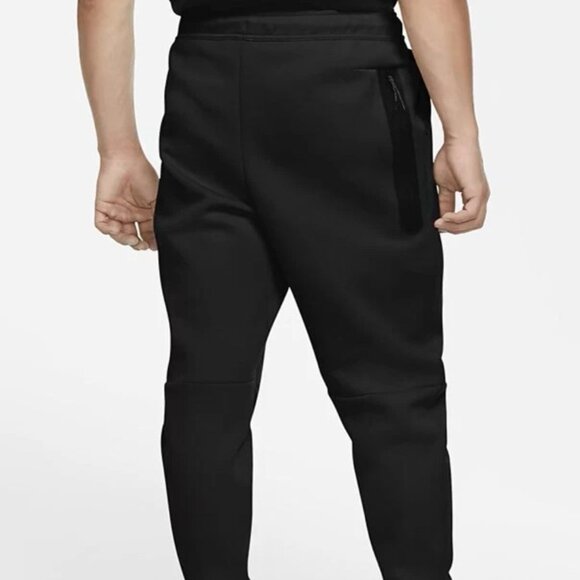 Nike Men's M Sportswear Tech Fleece Jogger Pants Black CU4495 Sweatpants - Picture 2 of 16